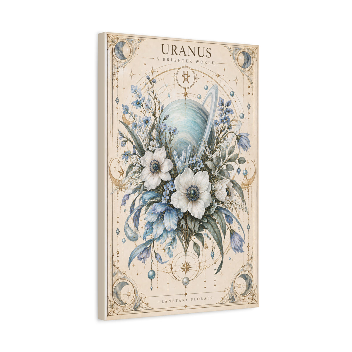 Uranus – Blue at an Impossible Tilt
