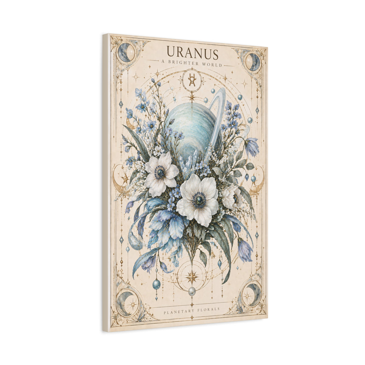 Uranus – Blue at an Impossible Tilt