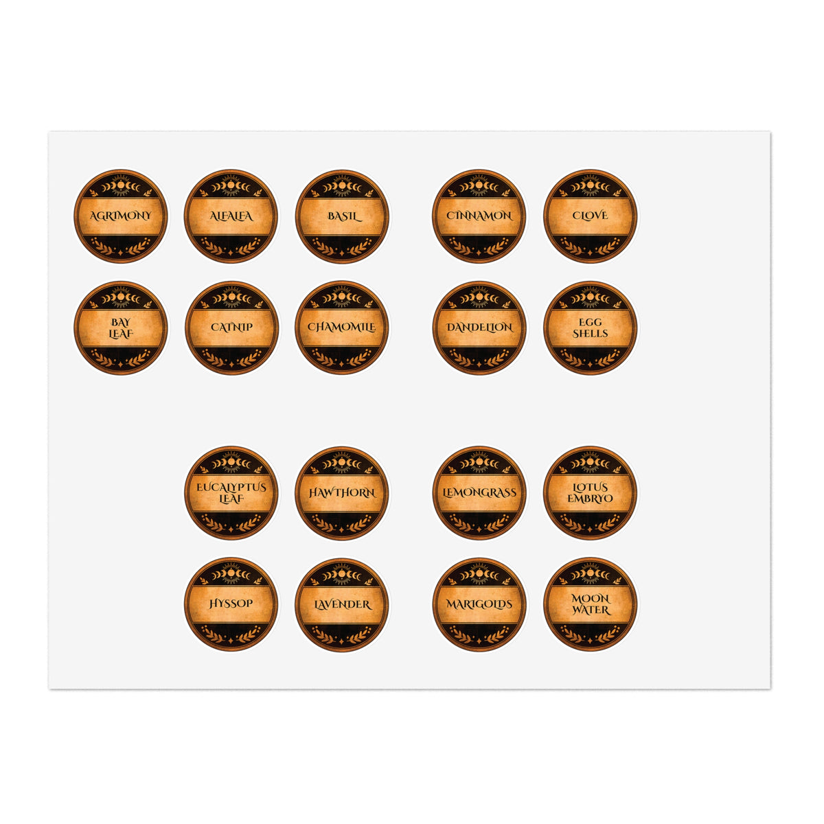 Witch’s Pantry Apothecary Labels - Vol. 1