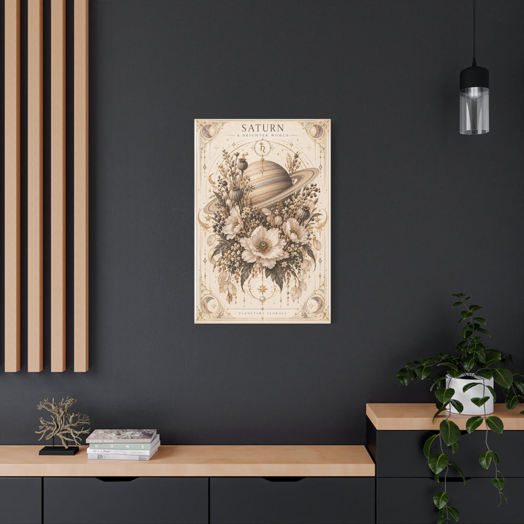 Saturn – Time Wears Flowers Well