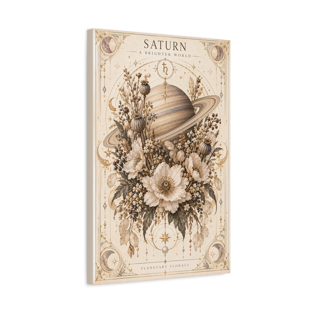 Saturn – Time Wears Flowers Well