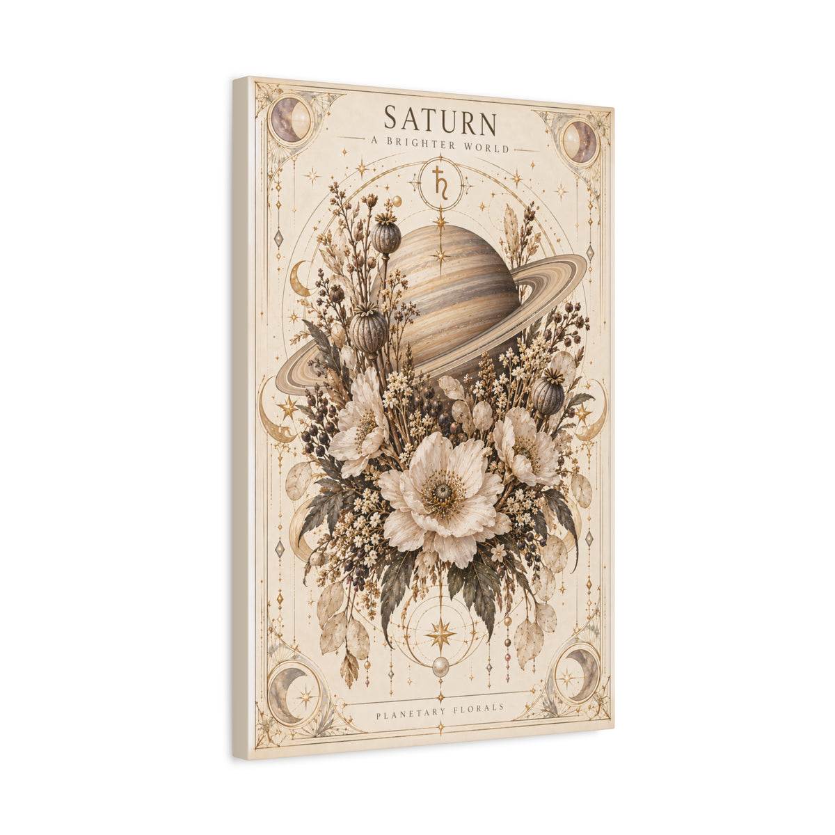 Saturn – Time Wears Flowers Well