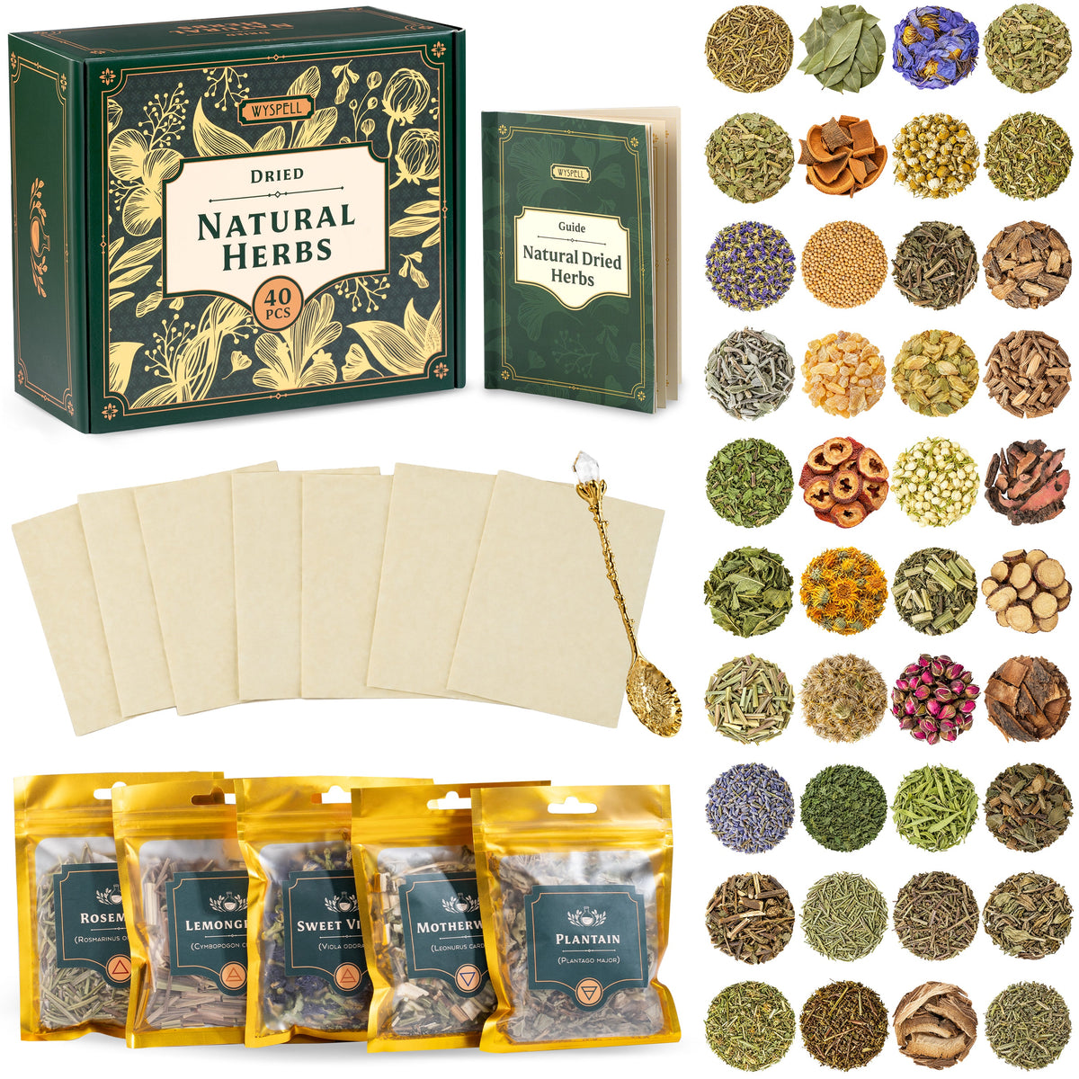 Botanical Herb Kit — 40 Pieces