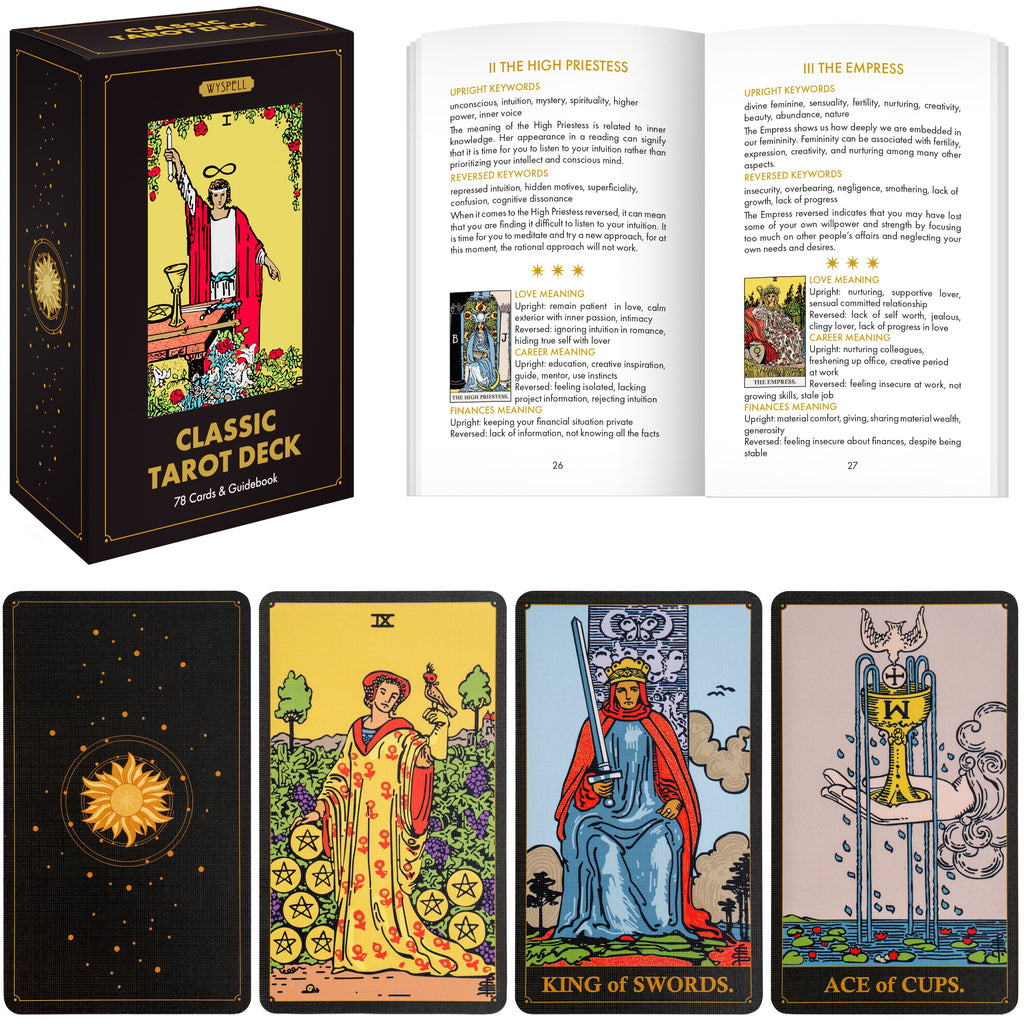 Classic Black Tarot Deck