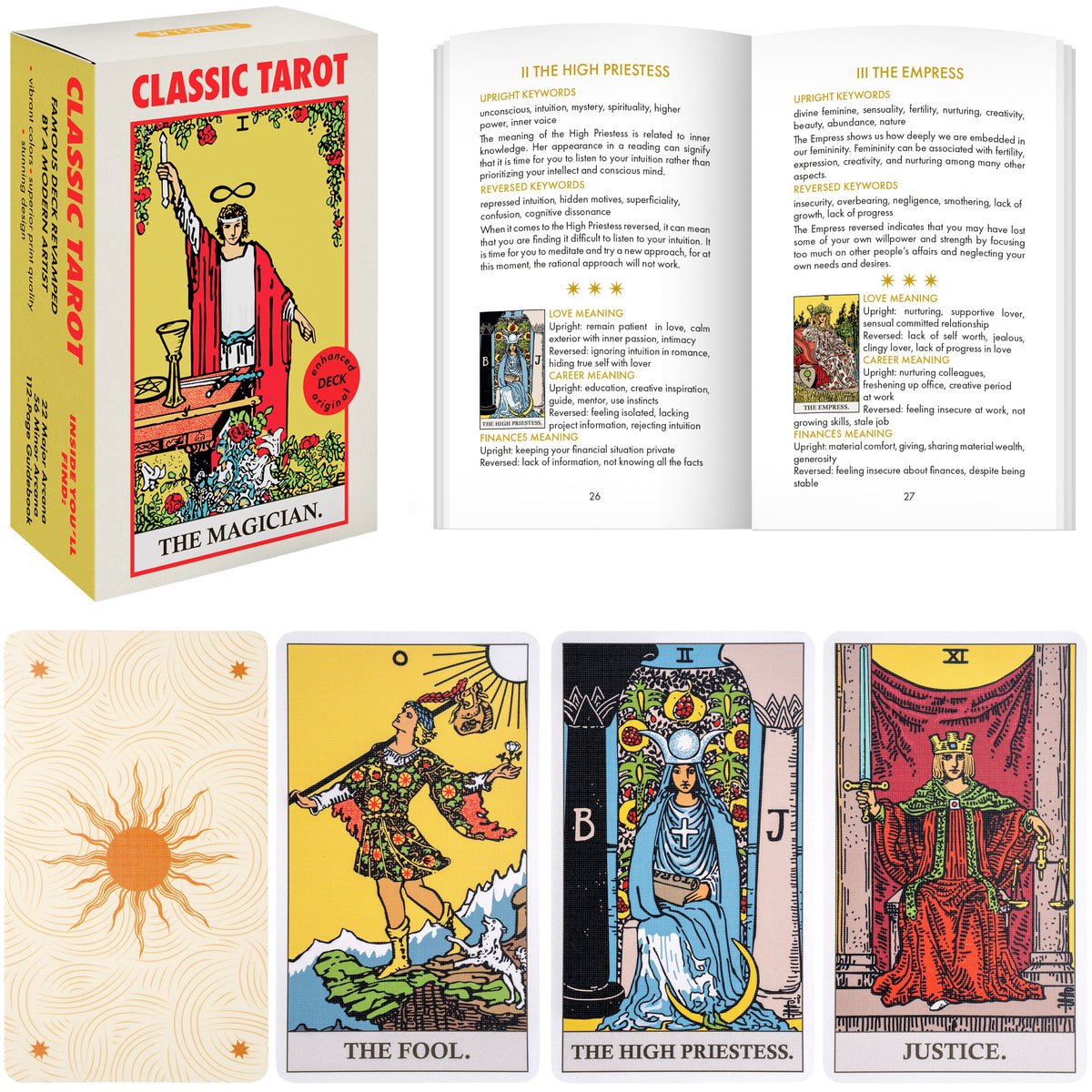 Classic White Tarot Deck