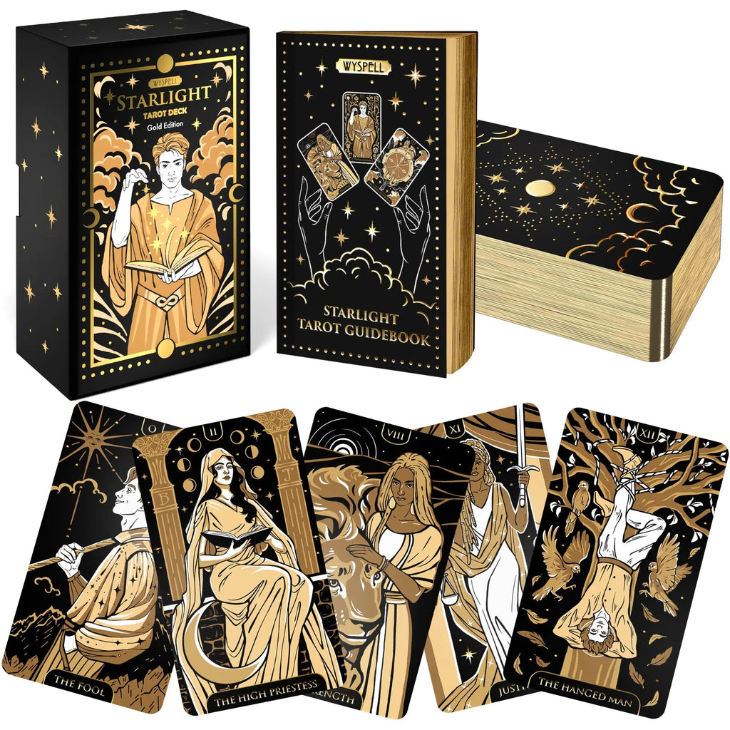 Starlight Gold Tarot Deck