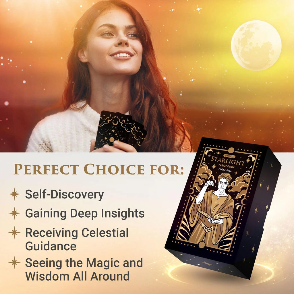 Starlight Gold Tarot Deck