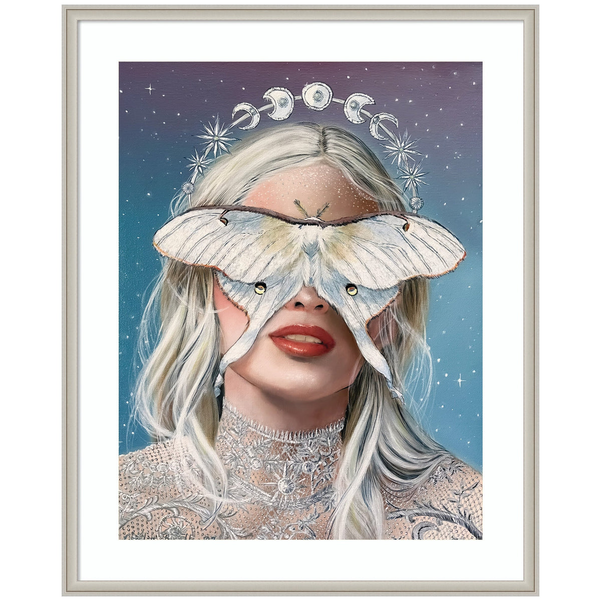 Moon Witch — Framed Art Print
