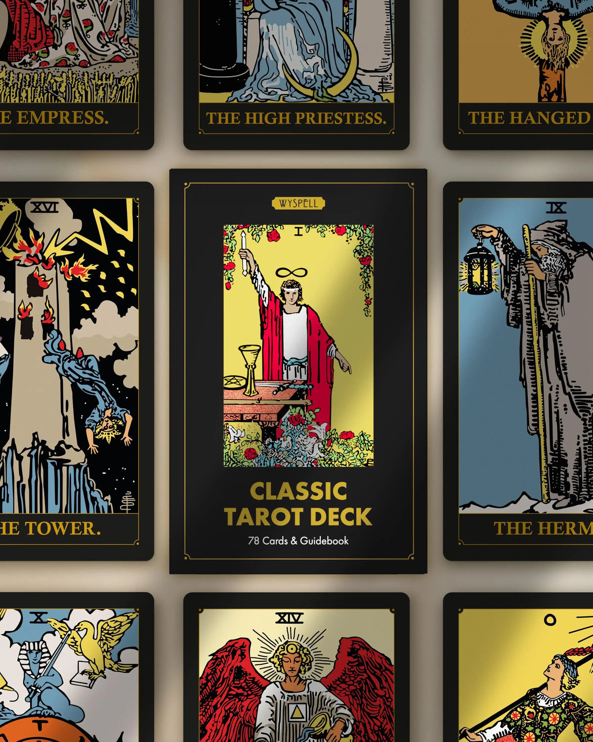 Classic Black Tarot Deck