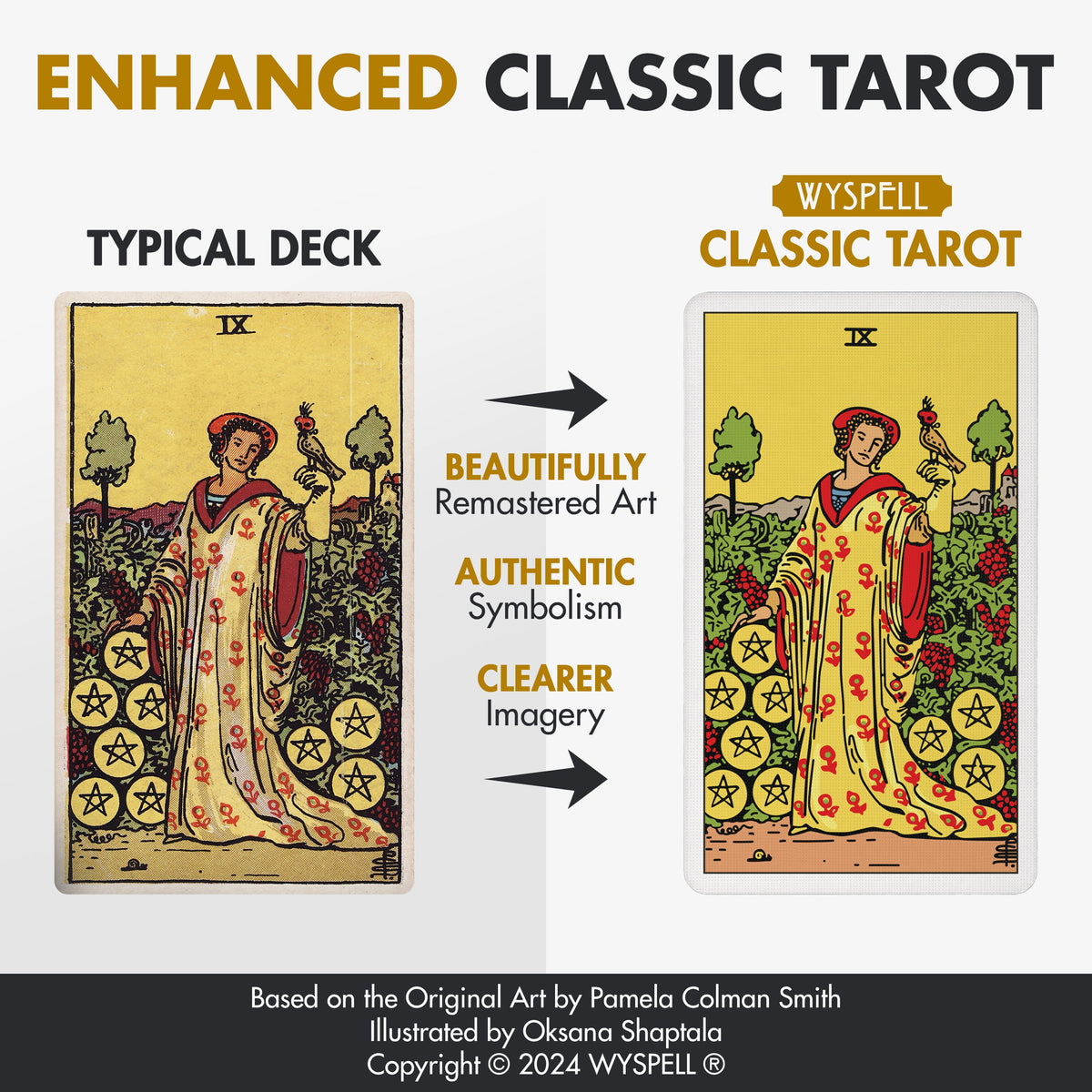 Classic White Tarot Deck