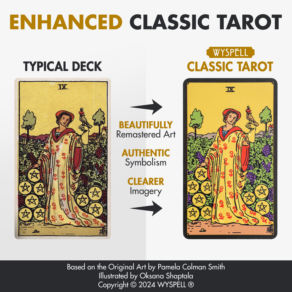 Classic Black Tarot Deck