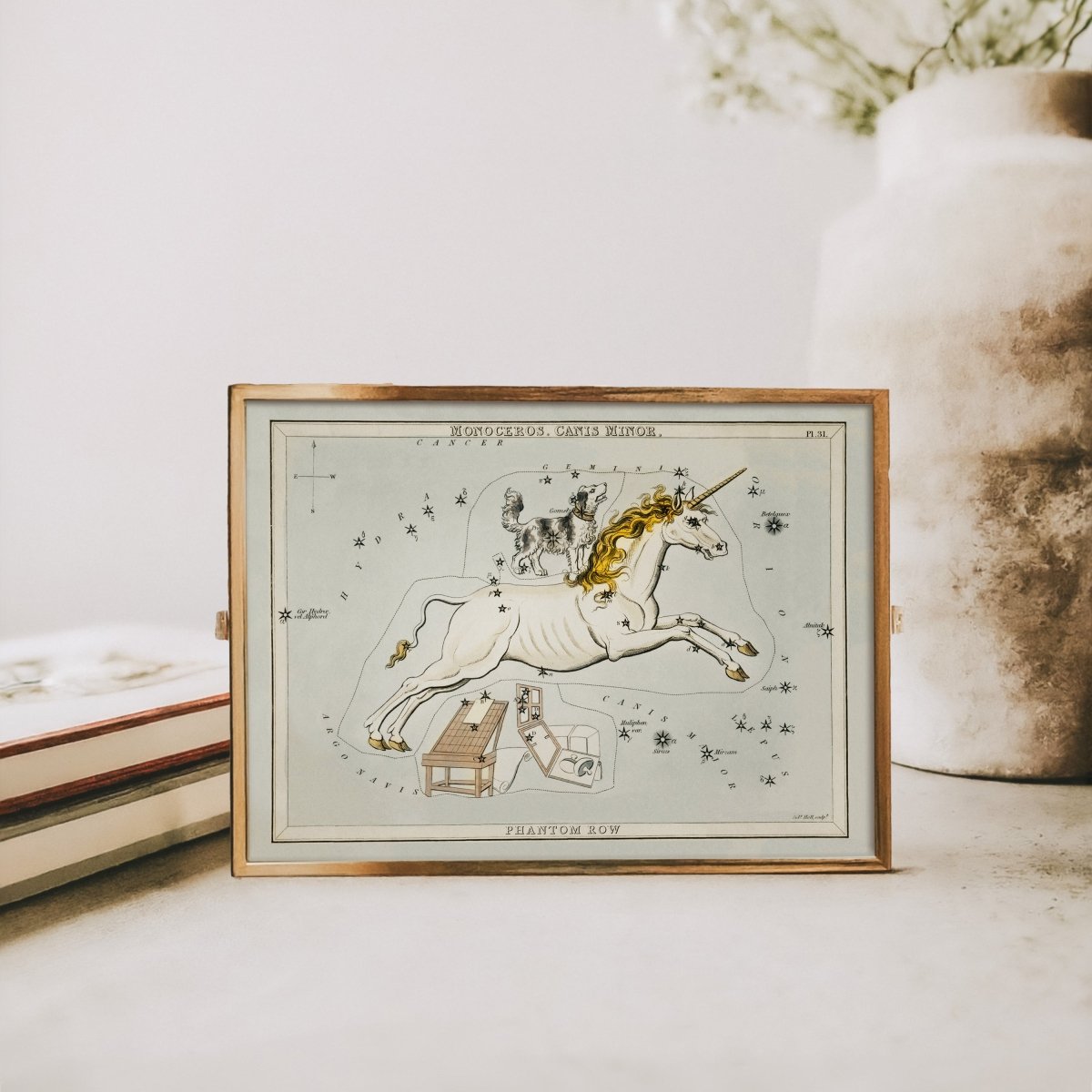 Monoceros Constellation — Unicorn Print