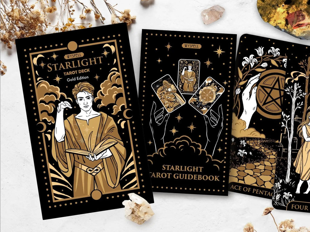 Starlight Gold Tarot Deck
