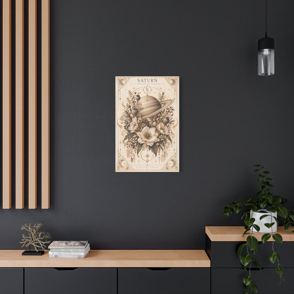 Saturn – Time Wears Flowers Well
