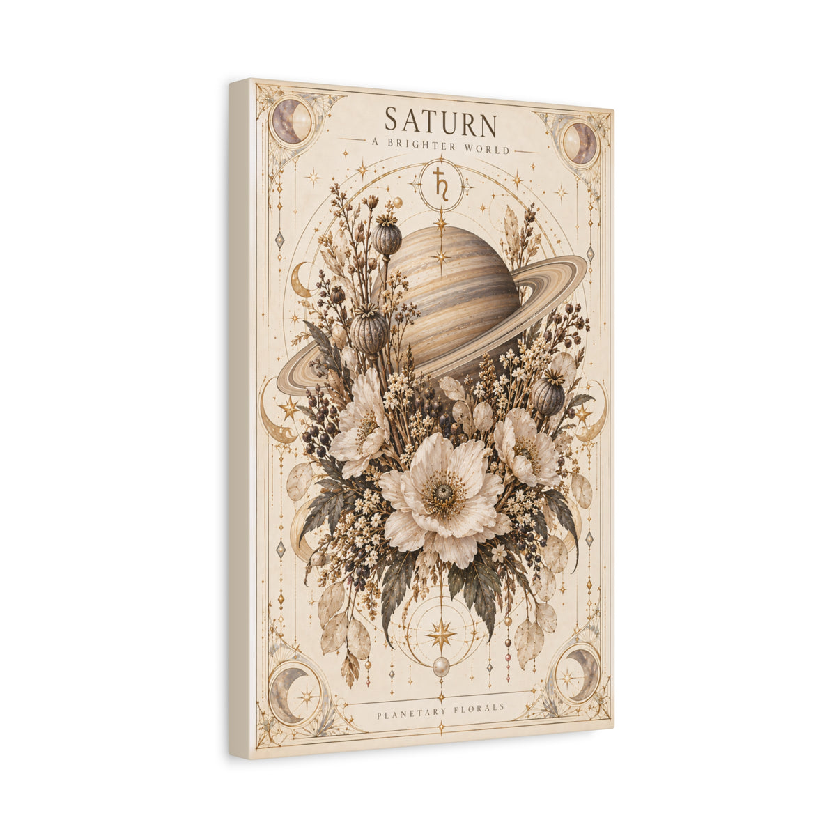 Saturn – Time Wears Flowers Well