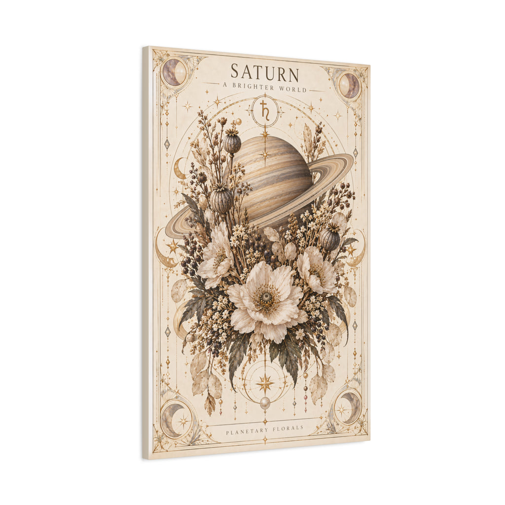 Saturn – Time Wears Flowers Well