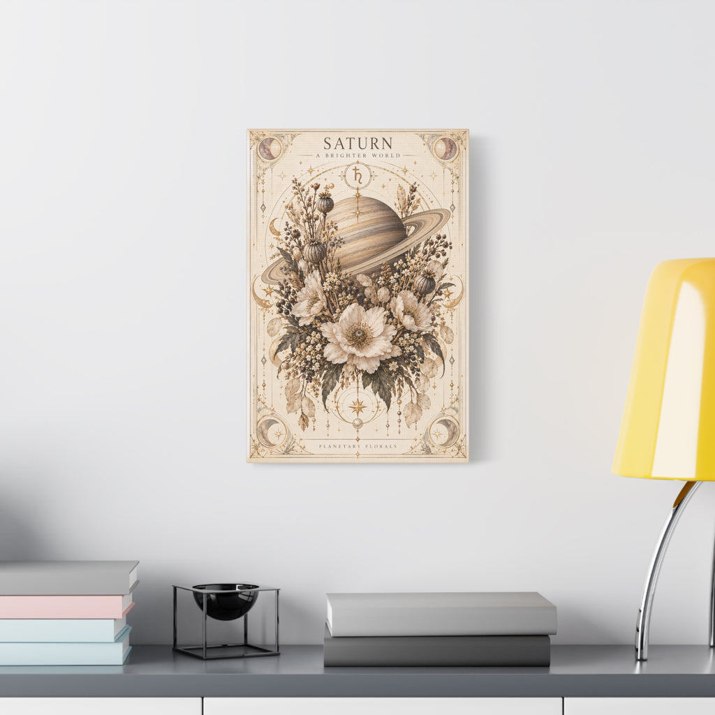 Saturn – Time Wears Flowers Well
