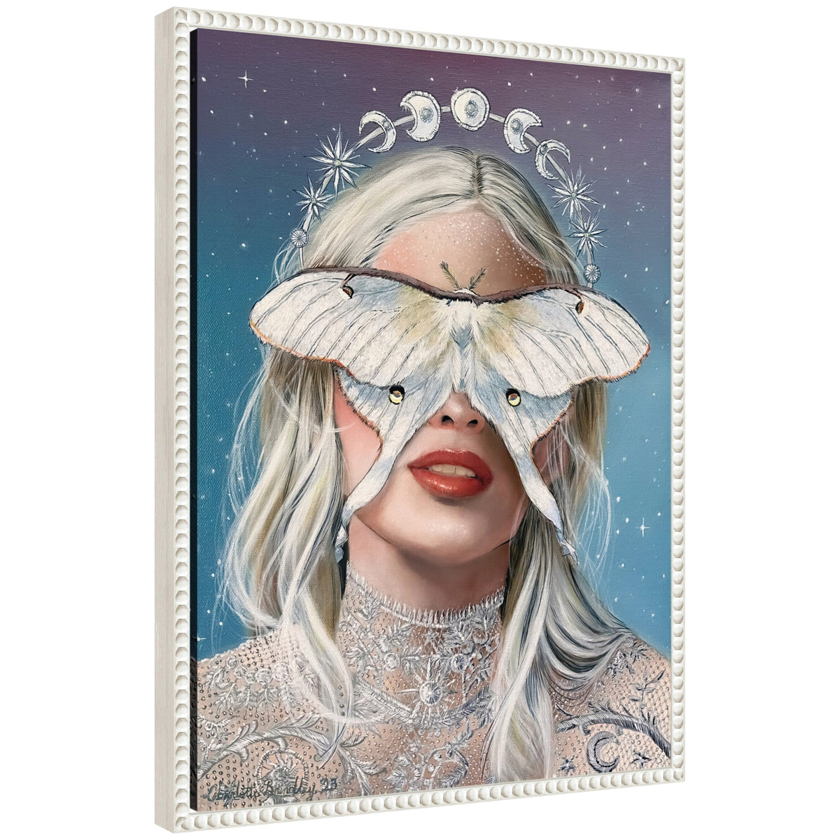 Moon Witch — Framed Canvas