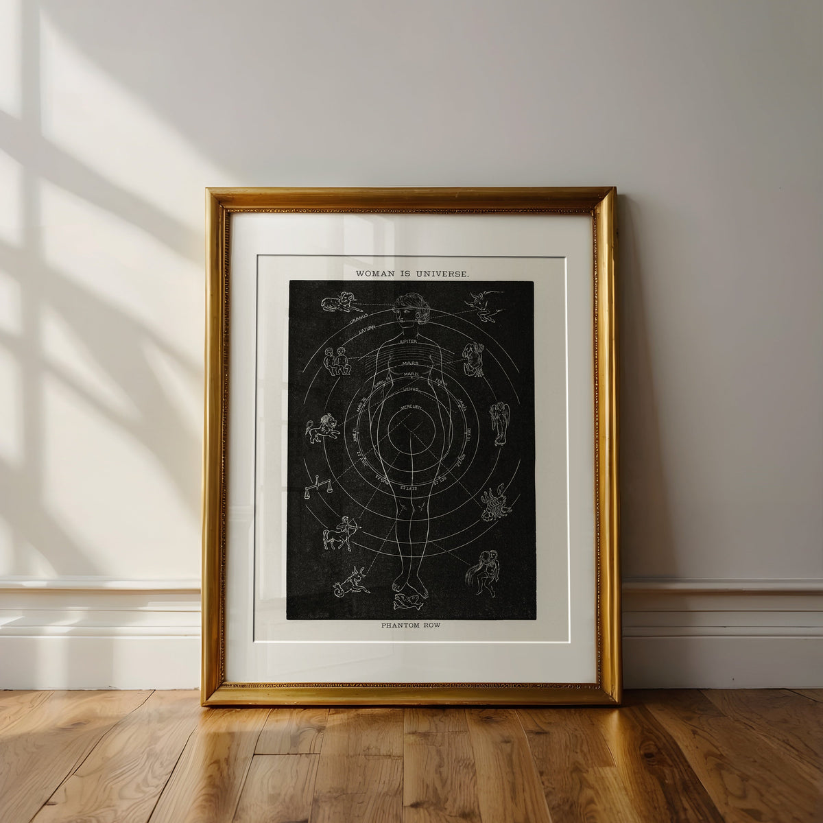Woman Is Universe — Astrology Print