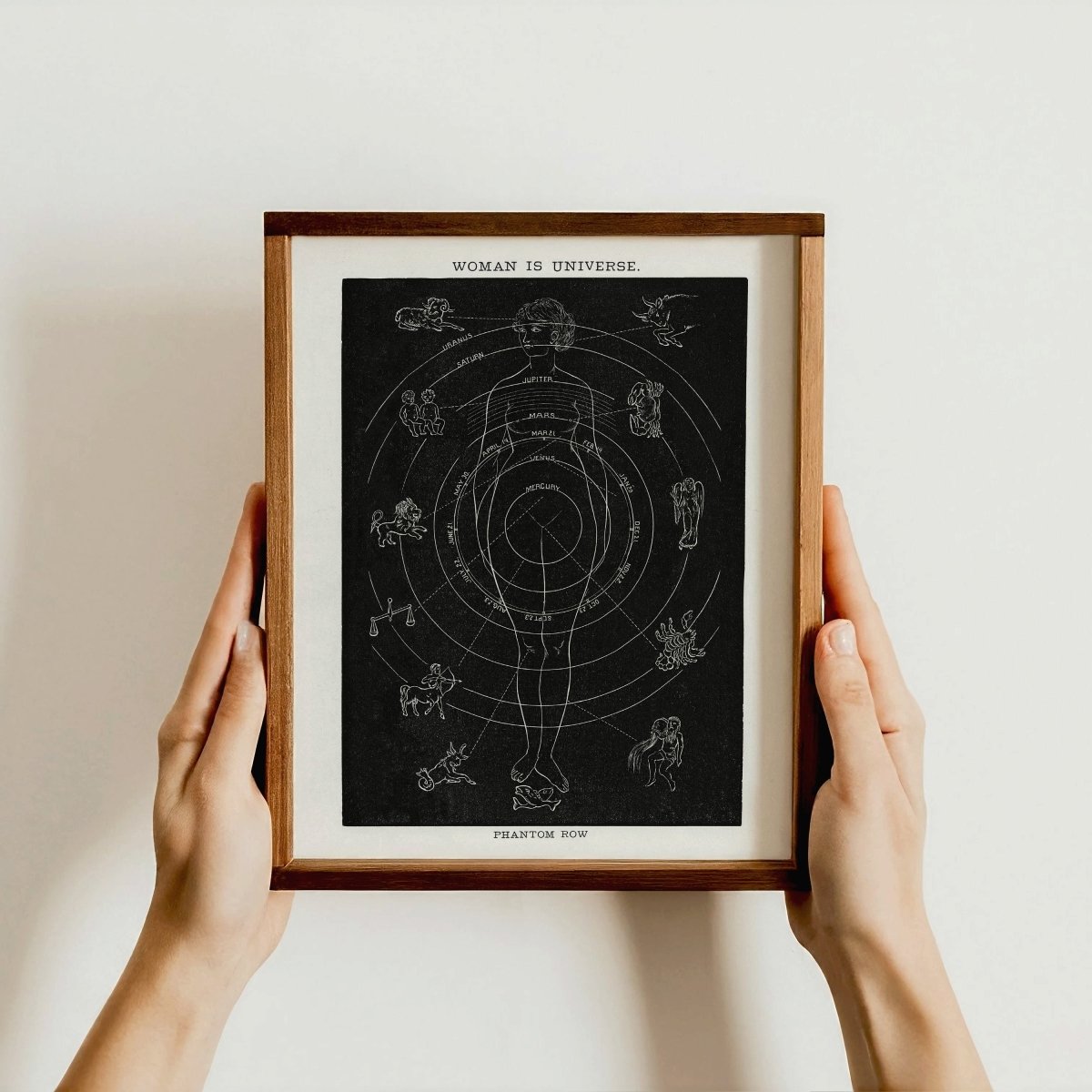 Woman Is Universe — Astrology Print