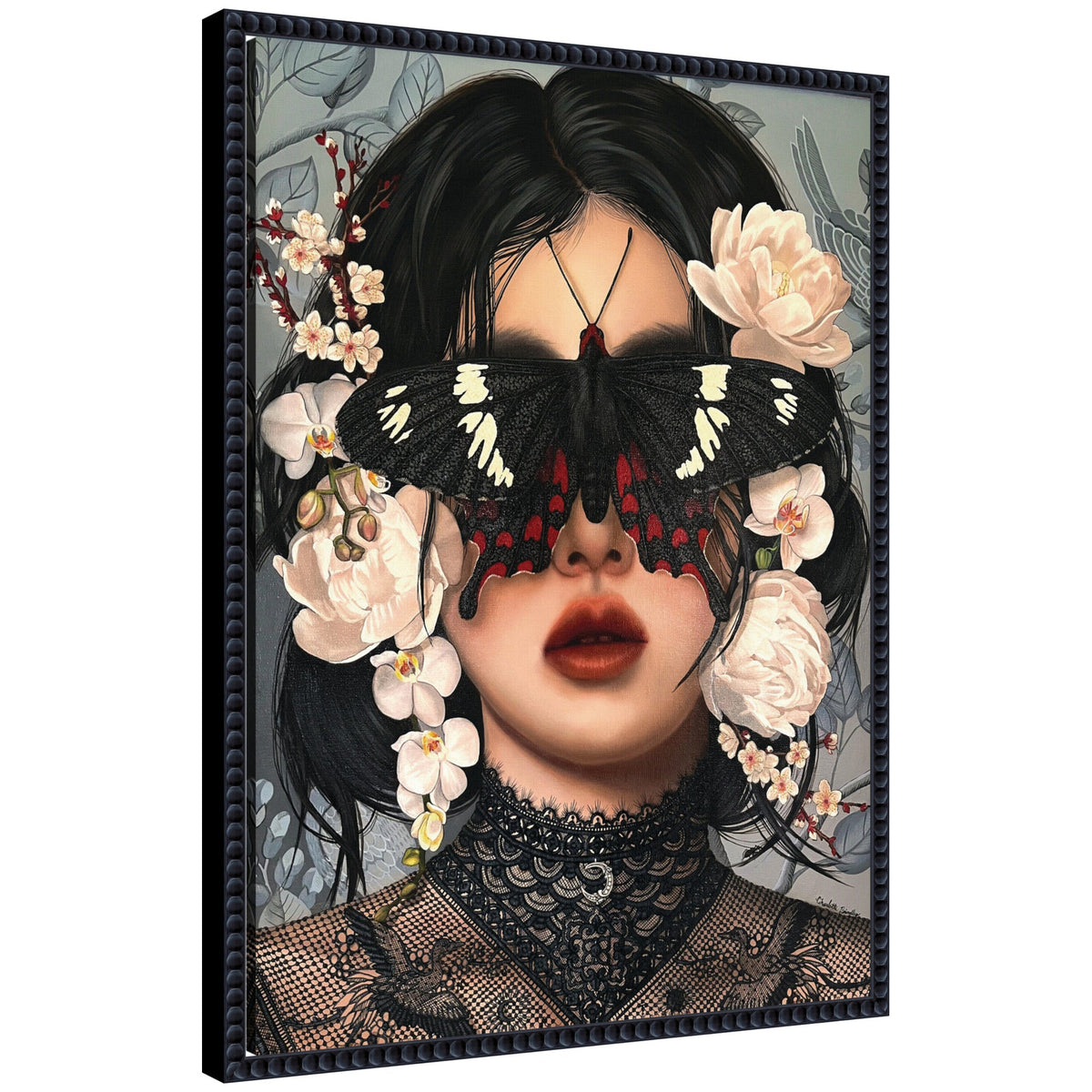 Visionary Gleam — Framed Canvas