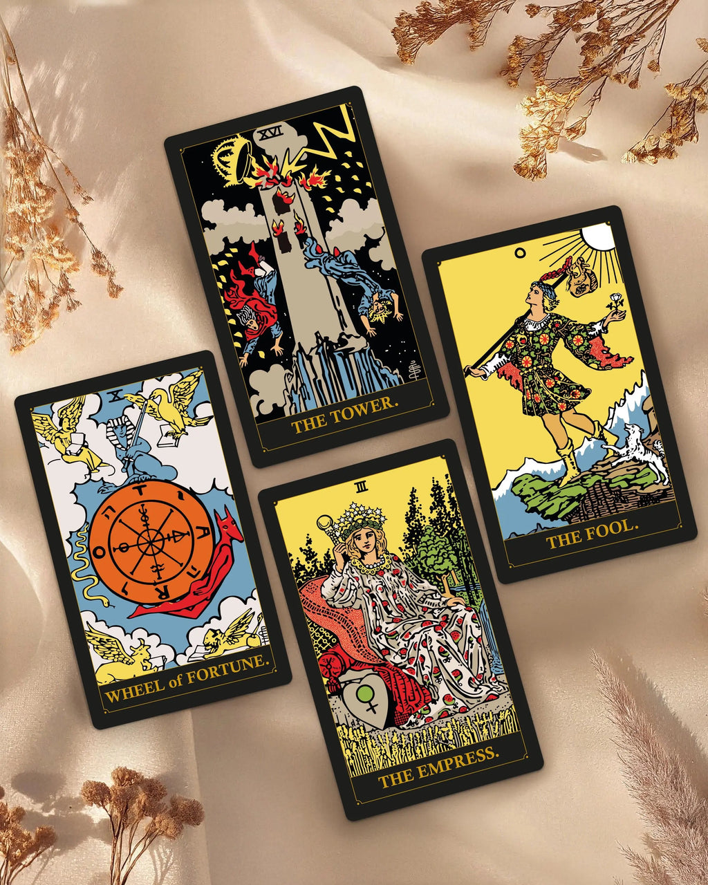 Classic Black Tarot Deck