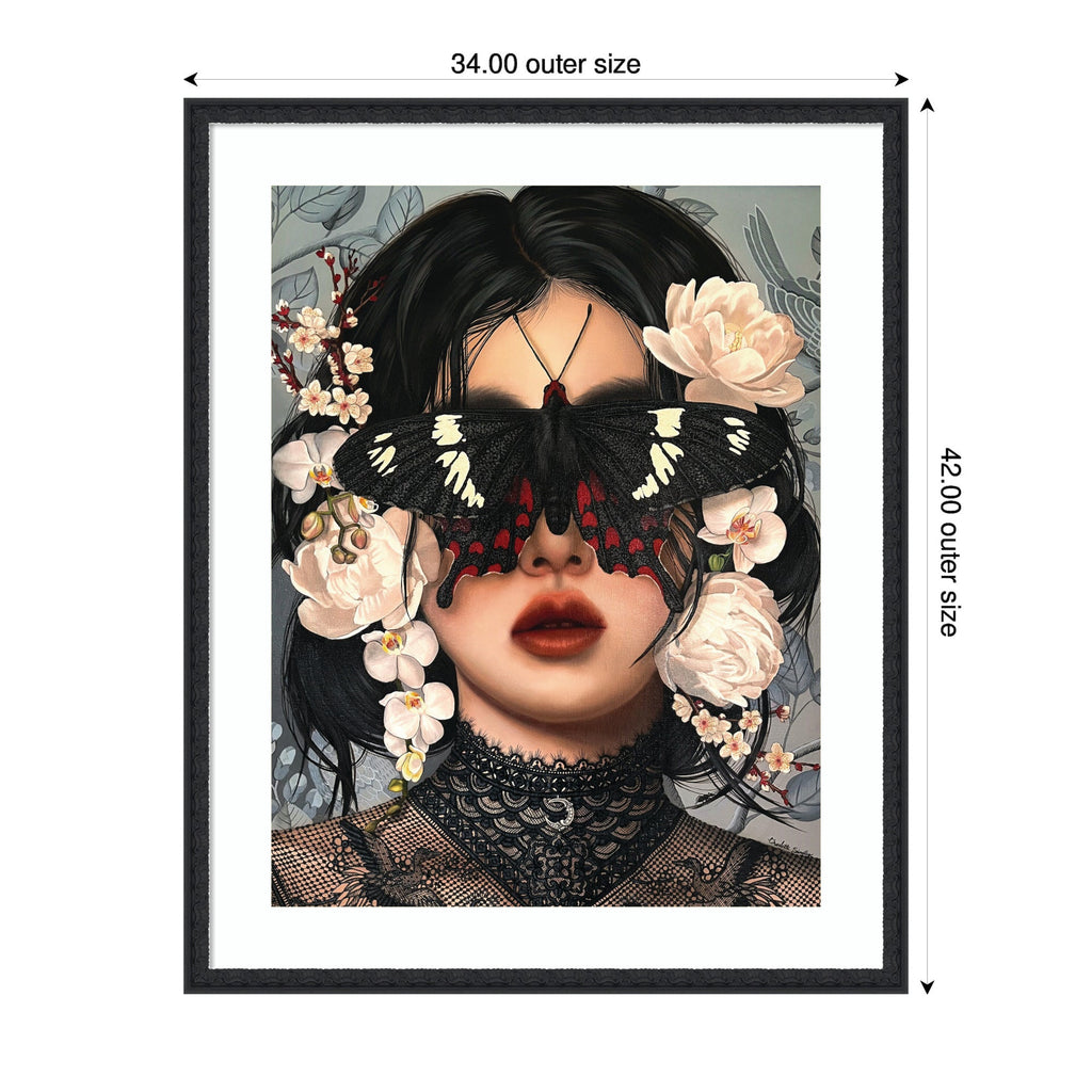 Visionary Gleam — Framed Art Print