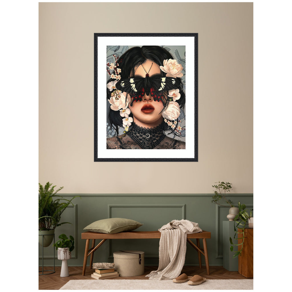 Visionary Gleam — Framed Art Print