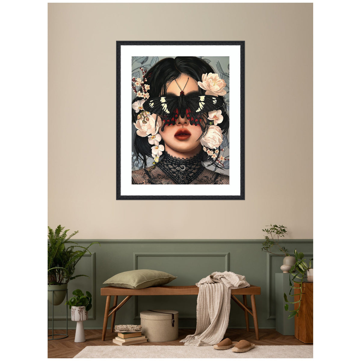 Visionary Gleam — Framed Art Print