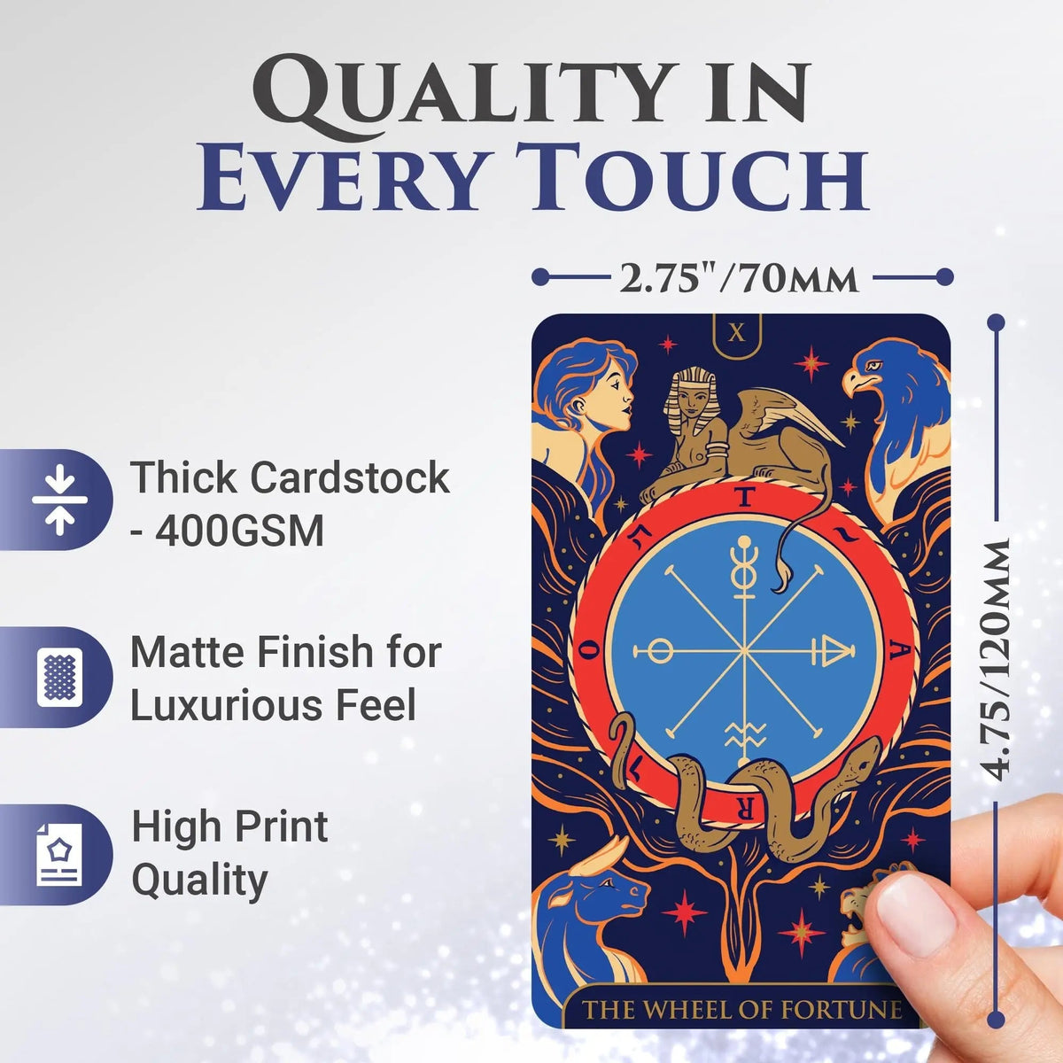 Starlight Blue Tarot Deck