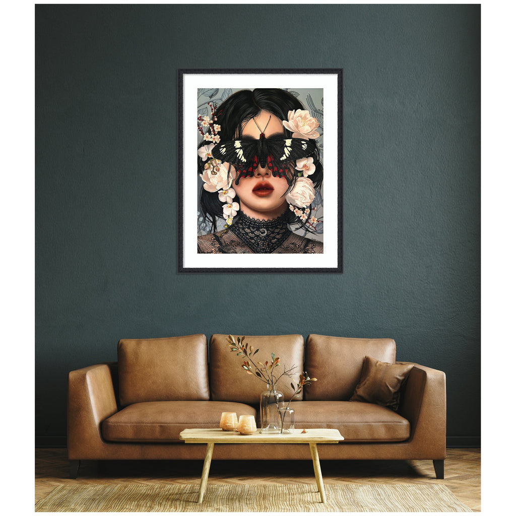 Visionary Gleam — Framed Art Print