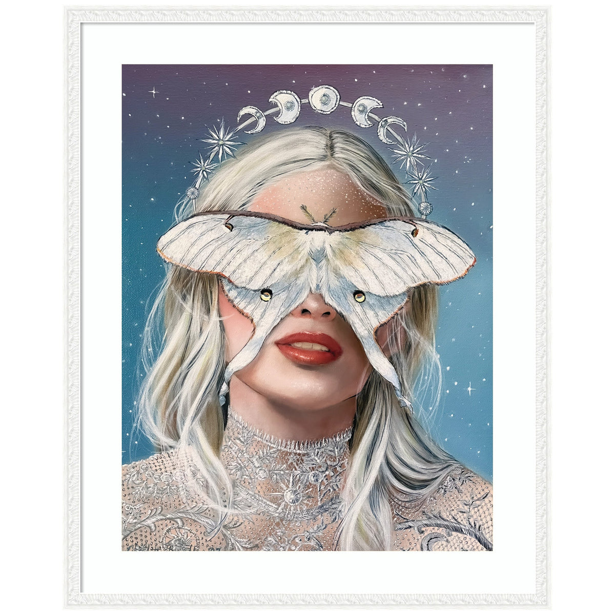 Moon Witch — Framed Art Print