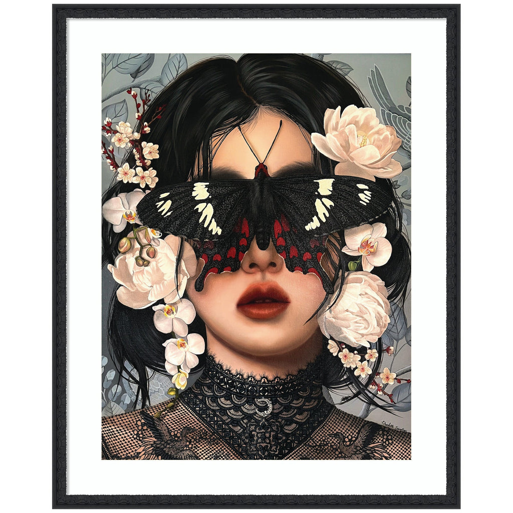 Visionary Gleam — Framed Art Print