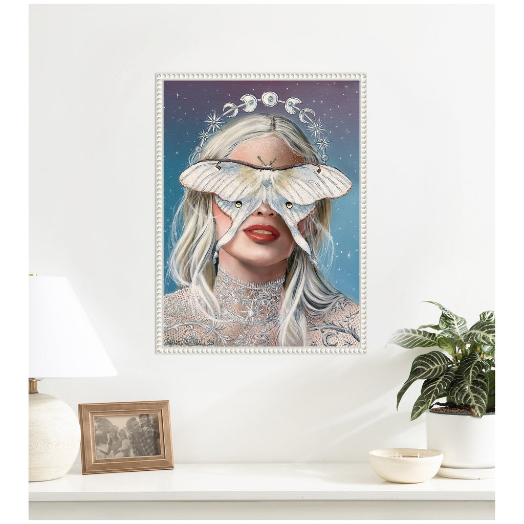 Moon Witch — Framed Canvas
