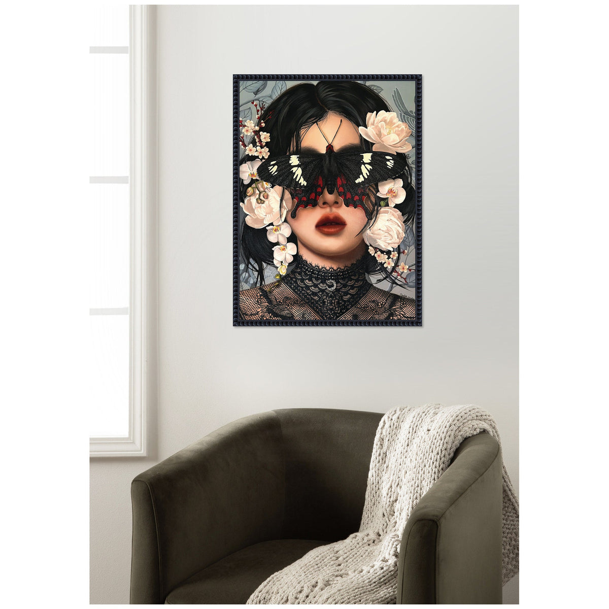 Visionary Gleam — Framed Canvas