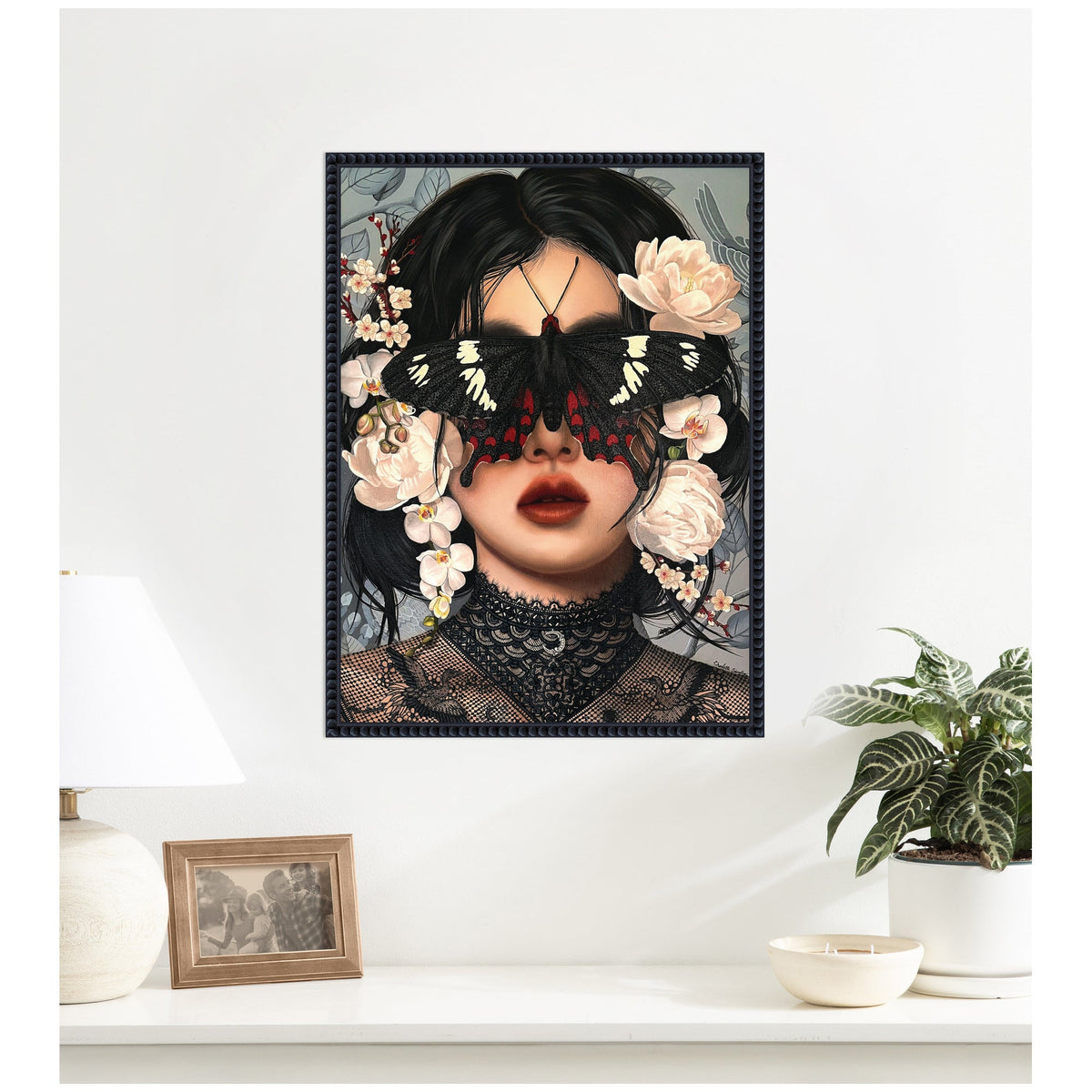 Visionary Gleam — Framed Canvas