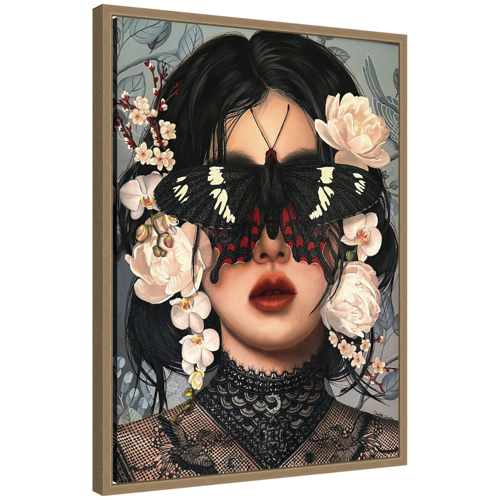 Visionary Gleam — Framed Canvas