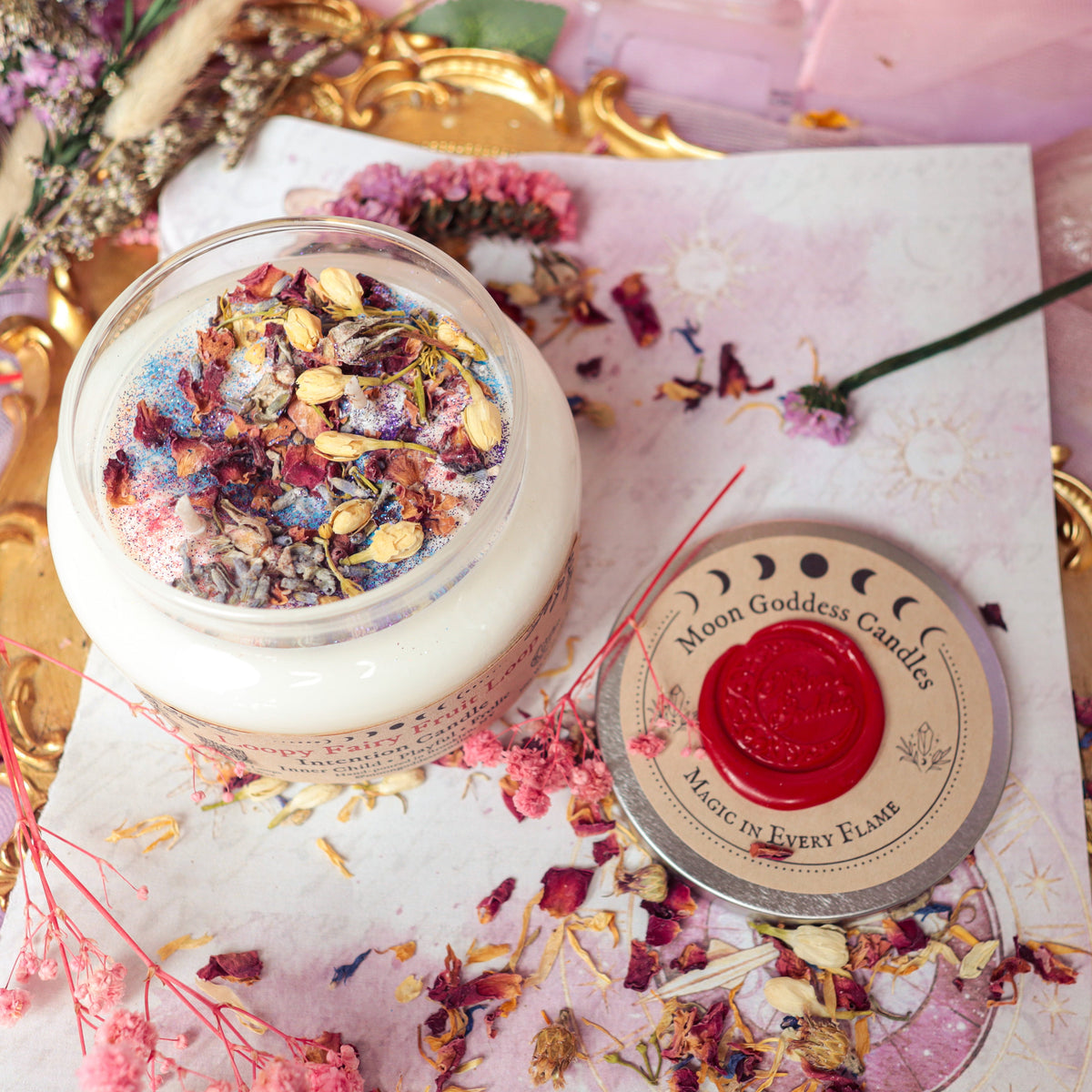 Loopy Fairy Candle — Fruit Loops