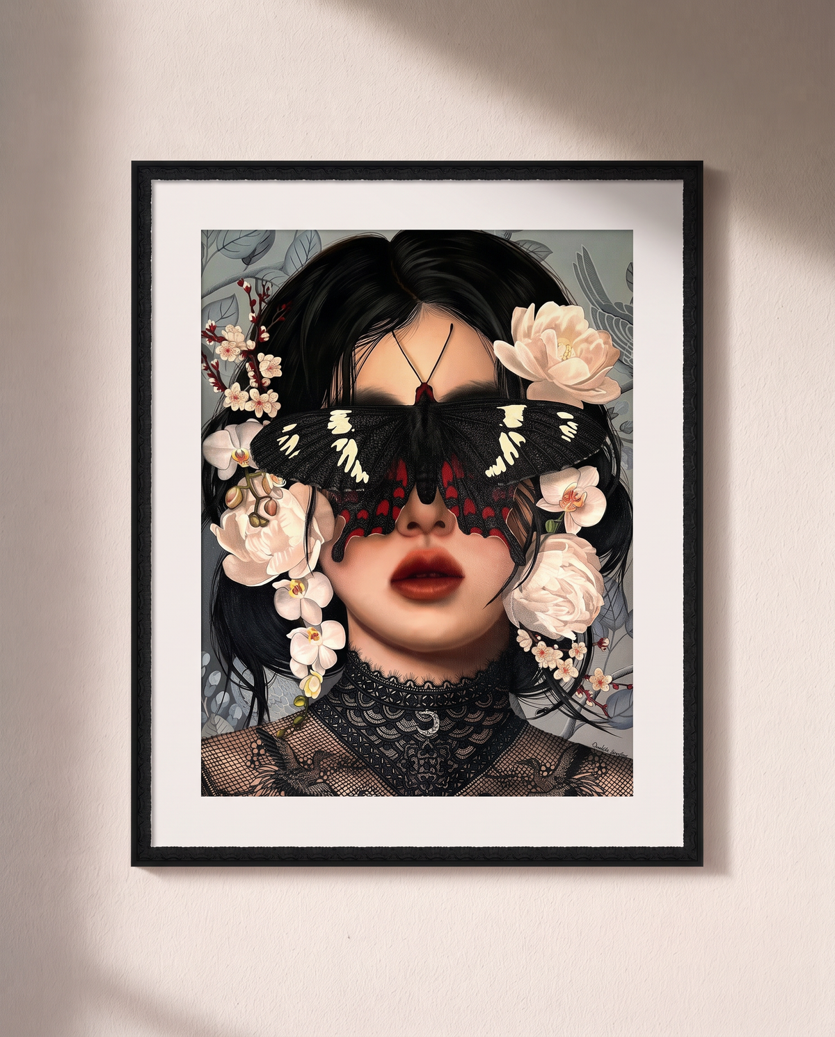 Visionary Gleam — Framed Canvas