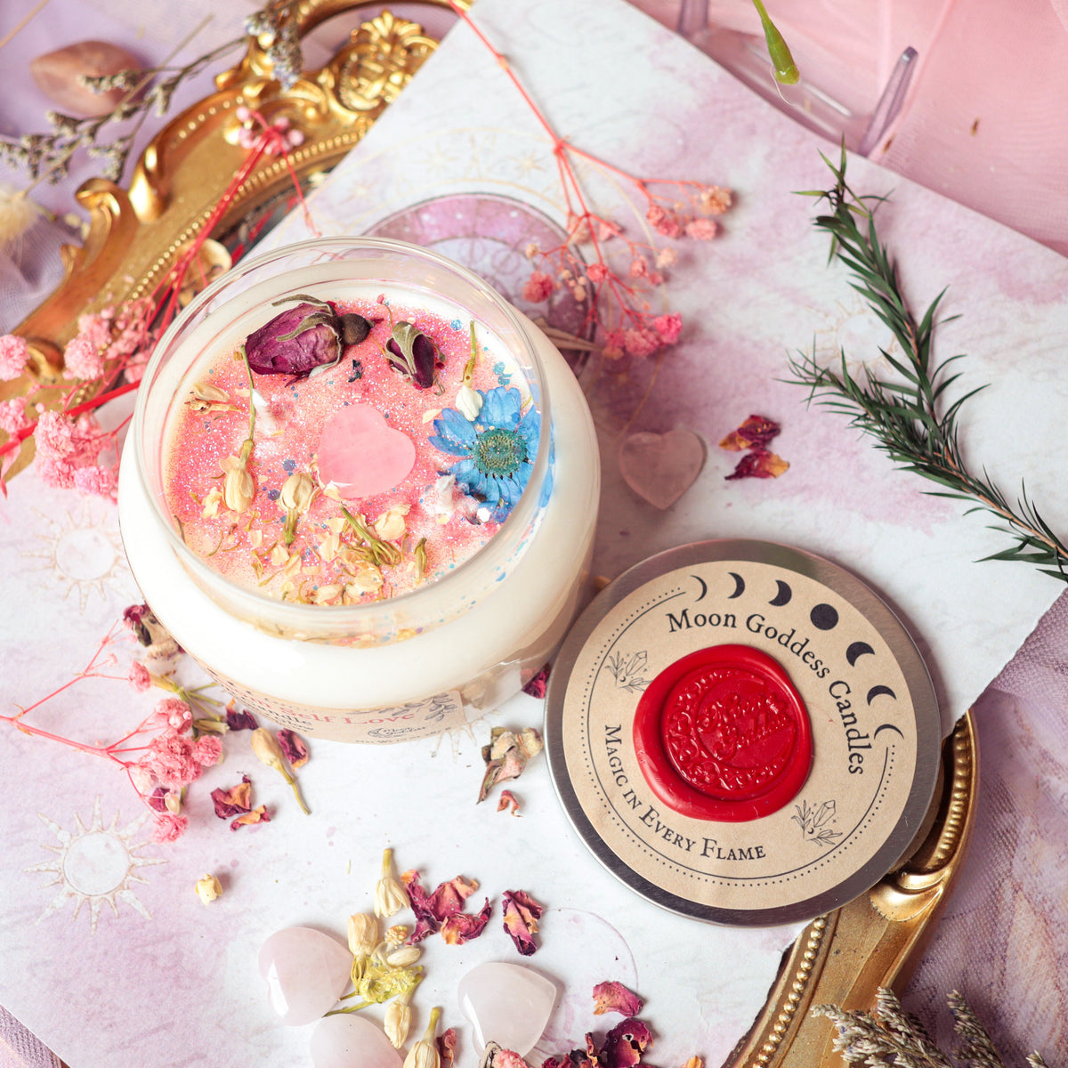 Mystical Blossom Self-Love Candle