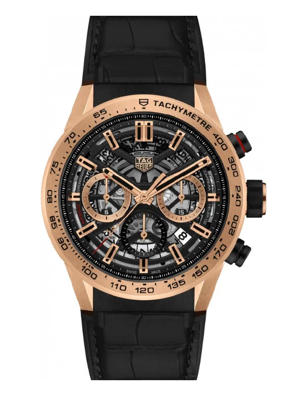 watches with custom engravings for gifts   Tag Heuer Carrera Calibre Heuer 02 43mm Mens Watch