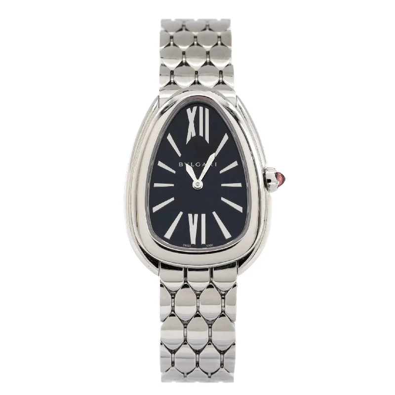 Men's dress watches with slim profile   Serpenti Seduttori Quartz Watch Stainless Steel 25