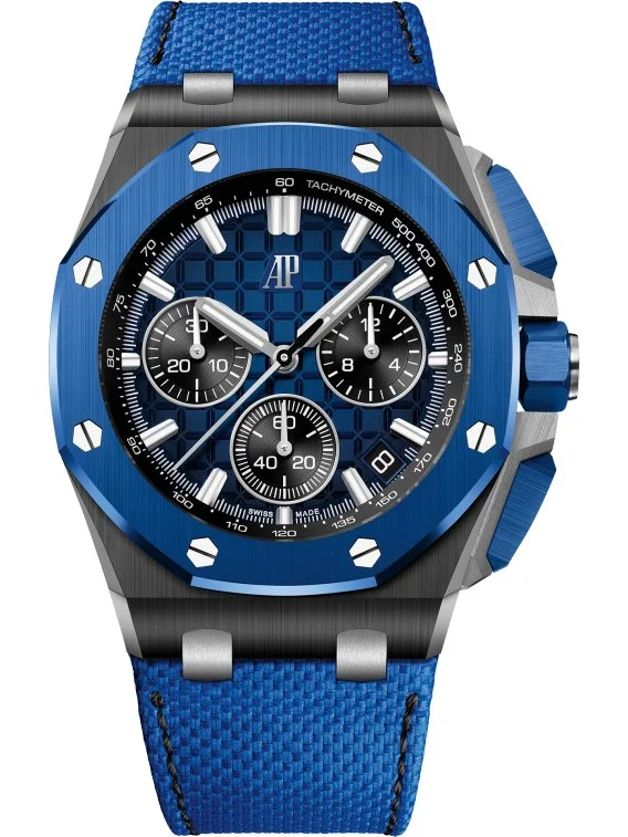 Watches with a sophisticated look   Audemars Piguet Royal Oak Offshore Chronograph SELFWINDING CHRONOGRAPH BLUE 26420CE.OO.A043VE.01