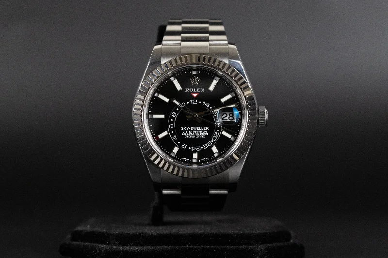 designer watches for special occasions   Rolex<br>326934 Sky-Dweller Black Dial