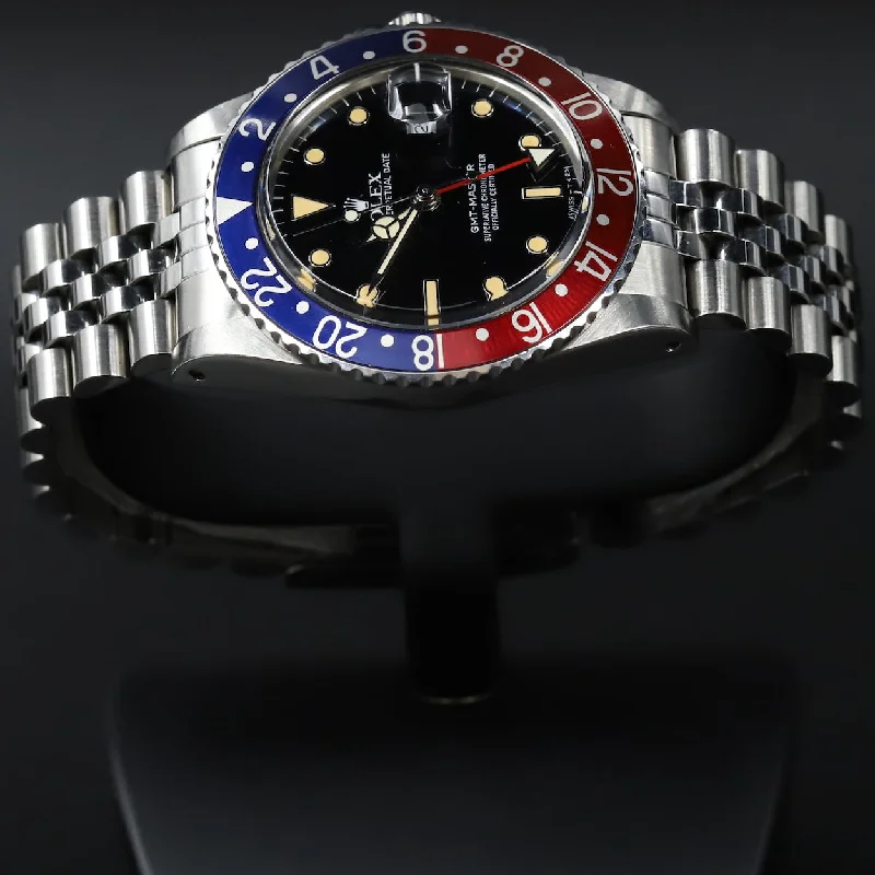 classic pocket watches for collectors   Rolex<br>16750 GMT Master 'Pepsi'