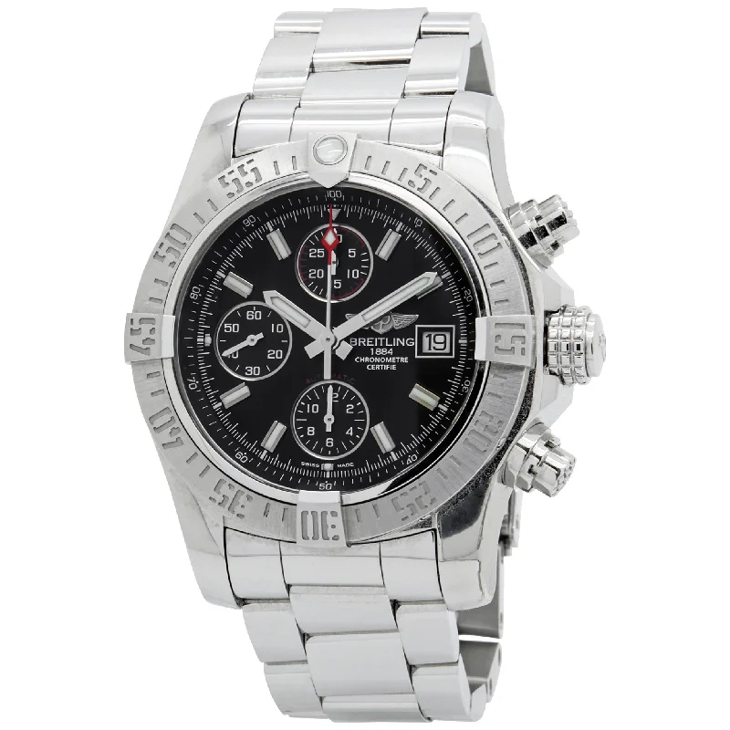 best luxury watches for men Breitling Super Avenger II A1338111 Black Dial Automatic Men's Watch best luxury watches for men Breitling Super Avenger II A1338111 Black Dial Automatic Men's Watch