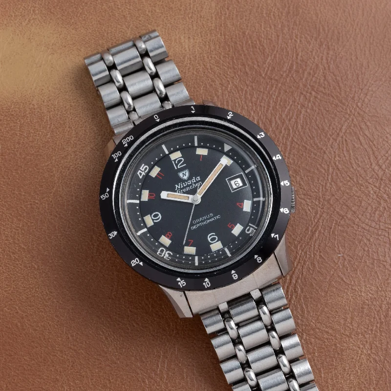 Watches made for exclusive collectors   Nivada Grenchen Depthomatic Oranus