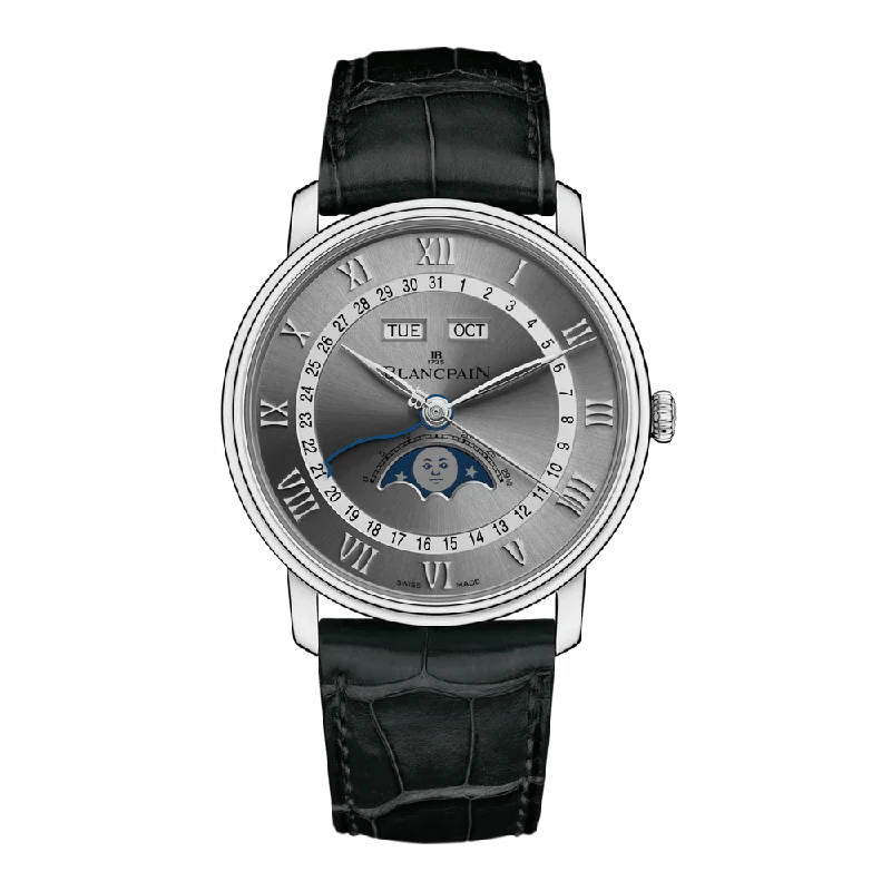 Watches with a stylish look   Villeret Quantième Complet