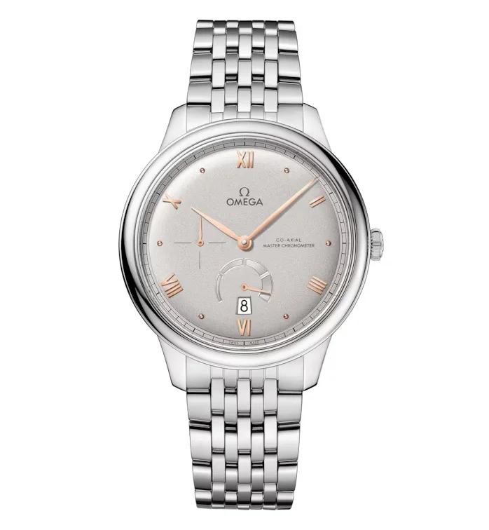 best luxury watches for men   OMEGA De Ville Prestige, 41mm with Silver Dial