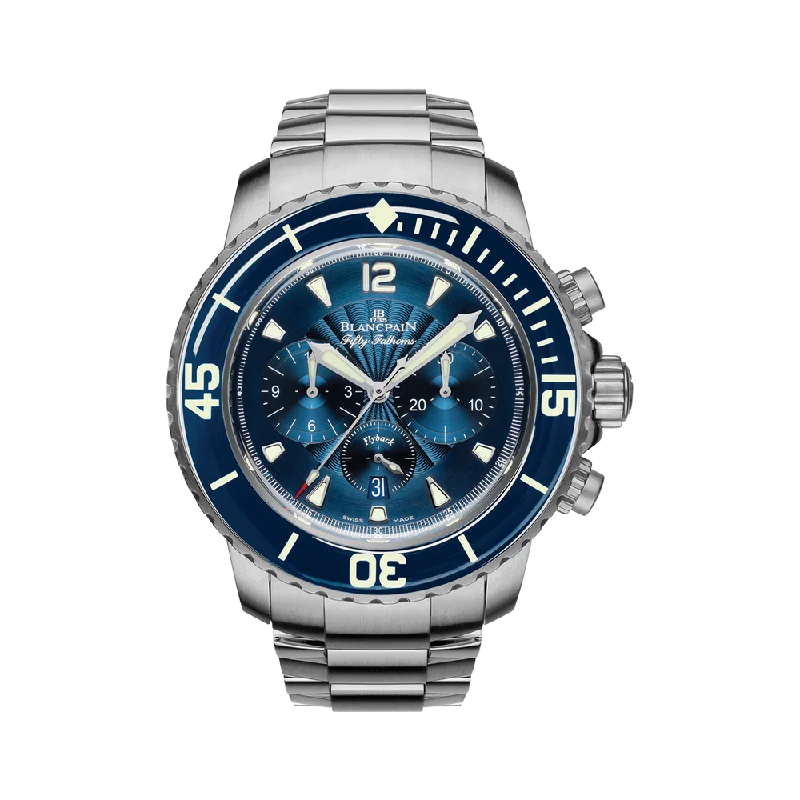 elegant dress watches for formal events   Fifty Fathoms Chronographe Flyback